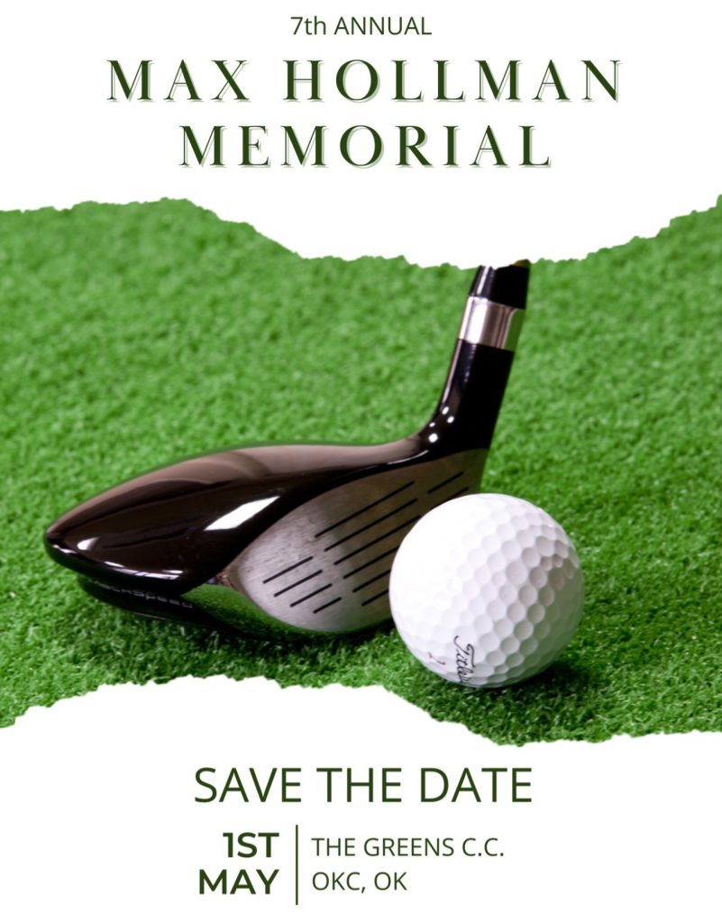 white green minimalist Golf Tournament Poster template  - 1
